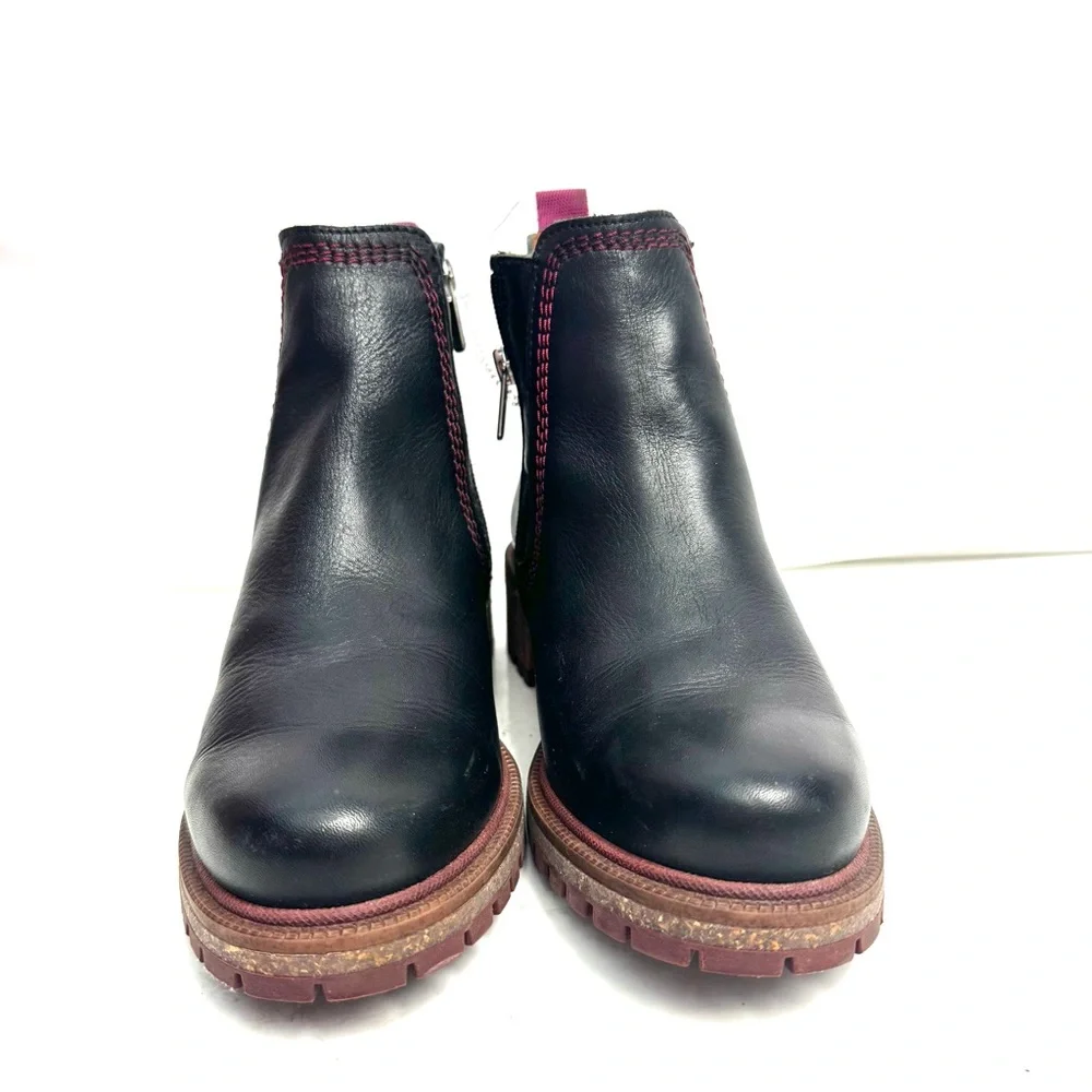 New PIKOLINOS Aspe Black Chelsea BootiesBoots Shoes Size 36/ 6 - Picture 2 of 5